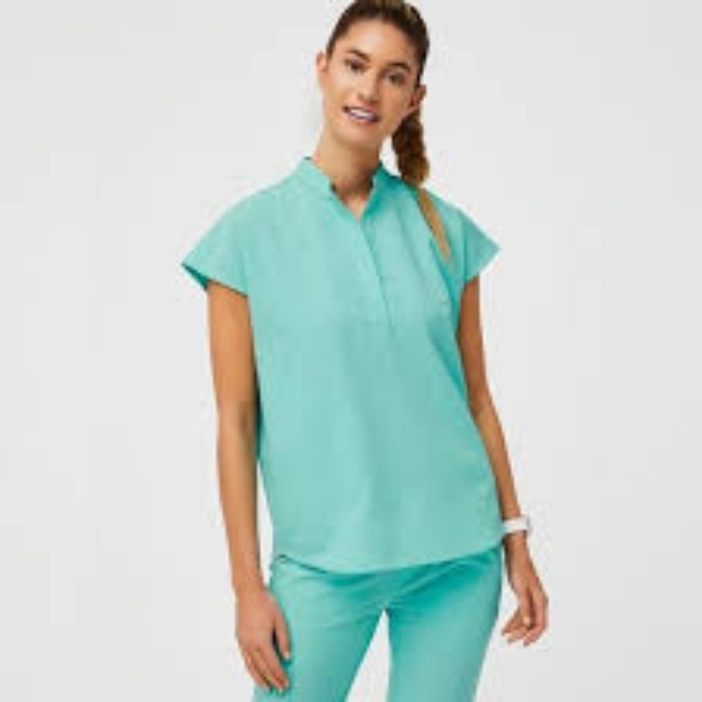 Figs Size Small Aqua